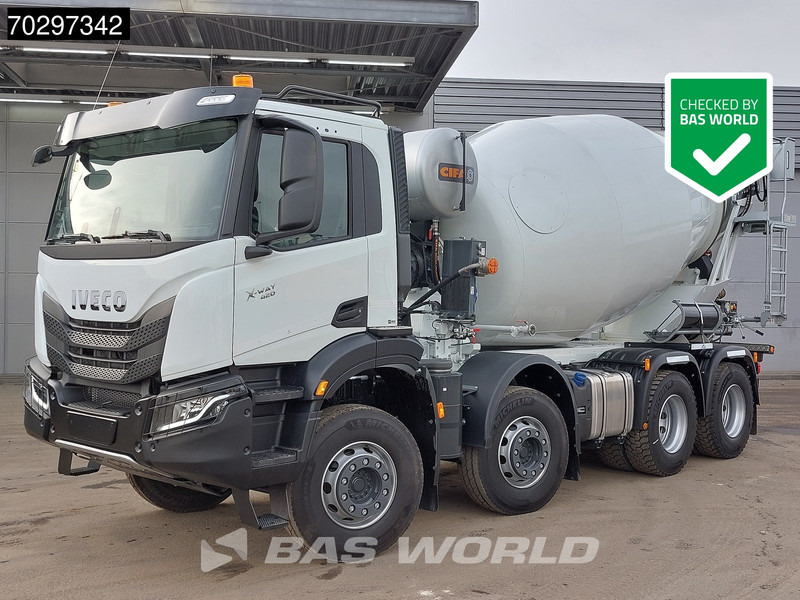Iveco X-Way 420 8X4 NEW! 10M3 CIFA Mixer Full Steel Suspension Euro 6 - شاحنة خلاطة خرسانة: صورة 1 Iveco X-Way 420 8X4 NEW! 10M3 CIFA Mixer Full Steel Suspension Euro 6 - شاحنة خلاطة خرسانة: صورة 1