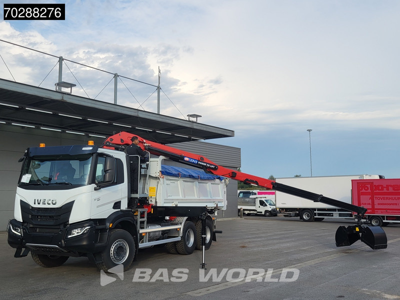 Iveco X-Way 480 6X4 NEW! HMF 2243Z-RCS Z-Crane kran 12m3 KH-Kipper Retarder Big-Axle - شاحنة قلاب, شاحنة كرين: صورة 5 Iveco X-Way 480 6X4 NEW! HMF 2243Z-RCS Z-Crane kran 12m3 KH-Kipper Retarder Big-Axle - شاحنة قلاب, شاحنة كرين: صورة 5