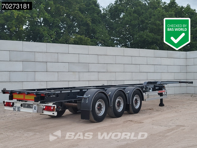 Kässbohrer CSRIL0S0E123 3 axles - نصف مقطورة لنقل الحاويات: صورة 1 Kässbohrer CSRIL0S0E123 3 axles - نصف مقطورة لنقل الحاويات: صورة 1