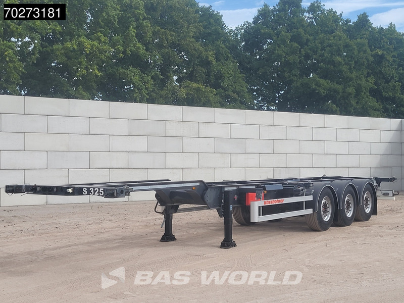 Kässbohrer CSRIL0S0E123 3 axles - نصف مقطورة لنقل الحاويات: صورة 2 Kässbohrer CSRIL0S0E123 3 axles - نصف مقطورة لنقل الحاويات: صورة 2