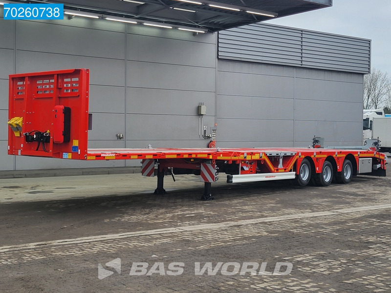 Kässbohrer LB3E NEU Mega Ausziehbar Lift+Lenkachse - عربة منخفضة مسطحة نصف مقطورة: صورة 3 Kässbohrer LB3E NEU Mega Ausziehbar Lift+Lenkachse - عربة منخفضة مسطحة نصف مقطورة: صورة 3