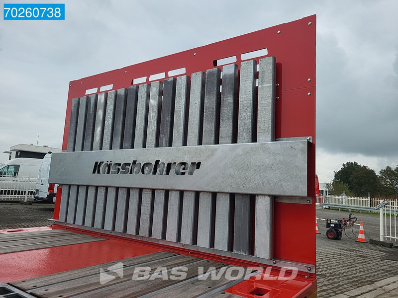 جديدة عربة منخفضة مسطحة نصف مقطورة Kässbohrer LB3E NEU Mega Ausziehbar Lift+Lenkachse: صورة 16