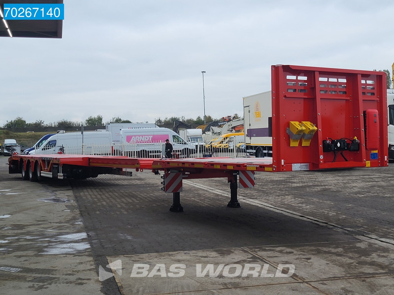 Kässbohrer LB3E NEU Mega Ausziehbar Lift+Lenkachse - نصف مقطورة مسطحة: صورة 2 Kässbohrer LB3E NEU Mega Ausziehbar Lift+Lenkachse - نصف مقطورة مسطحة: صورة 2