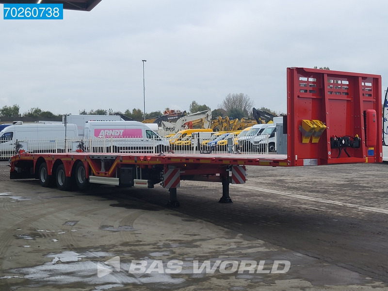 جديدة عربة منخفضة مسطحة نصف مقطورة Kässbohrer LB3E NEU Mega Ausziehbar Lift+Lenkachse: صورة 7