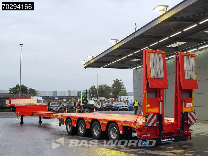 Kässbohrer LB4E 3 axles Extendable Ramps 1x Lift 3x Steering Axle - عربة منخفضة مسطحة نصف مقطورة: صورة 2 Kässbohrer LB4E 3 axles Extendable Ramps 1x Lift 3x Steering Axle - عربة منخفضة مسطحة نصف مقطورة: صورة 2