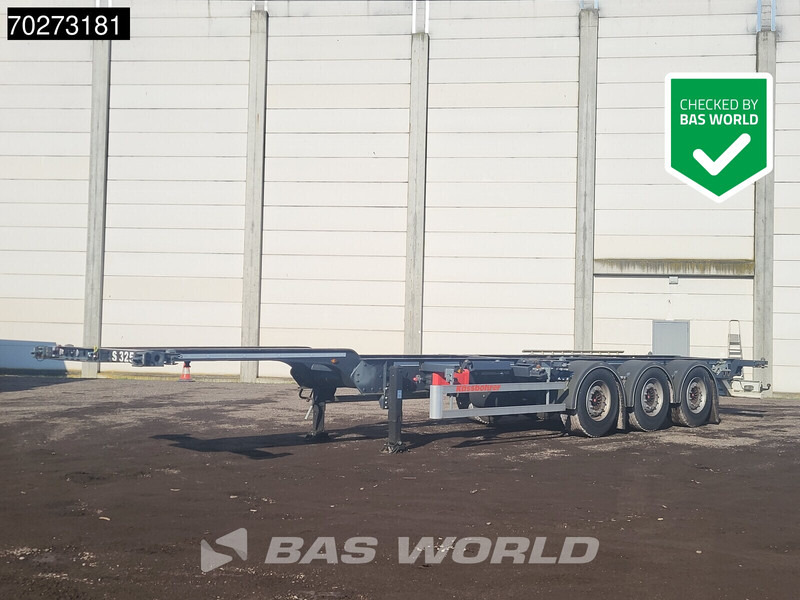 Kässbohrer Multi 3 axles - نصف مقطورة لنقل الحاويات: صورة 1 Kässbohrer Multi 3 axles - نصف مقطورة لنقل الحاويات: صورة 1