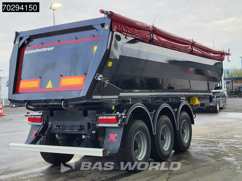 Kässbohrer XS 3 axles NEW 2xLiftaxle 24m3 Steel Tipper - قلابة نصف مقطورة نصف مقطورة قلابة: صورة 5 Kässbohrer XS 3 axles NEW 2xLiftaxle 24m3 Steel Tipper - قلابة نصف مقطورة نصف مقطورة قلابة: صورة 5