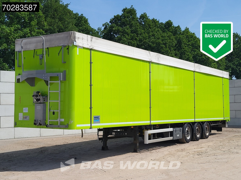 Knapen 3 axles Liftachse 103m3 Schiebewand - نصف مقطورة مباشرة: صورة 1 Knapen 3 axles Liftachse 103m3 Schiebewand - نصف مقطورة مباشرة: صورة 1