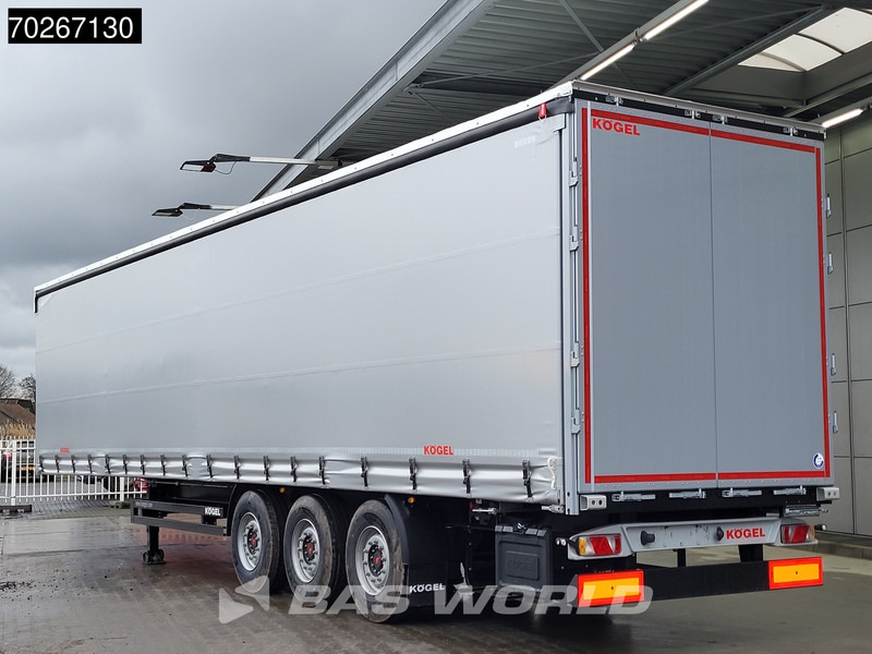 Kögel S24-1 3 axles HARDWOOD OMEGA NEW SAF Liftachse Edscha - نصف مقطورة ستارة: صورة 2 Kögel S24-1 3 axles HARDWOOD OMEGA NEW SAF Liftachse Edscha - نصف مقطورة ستارة: صورة 2