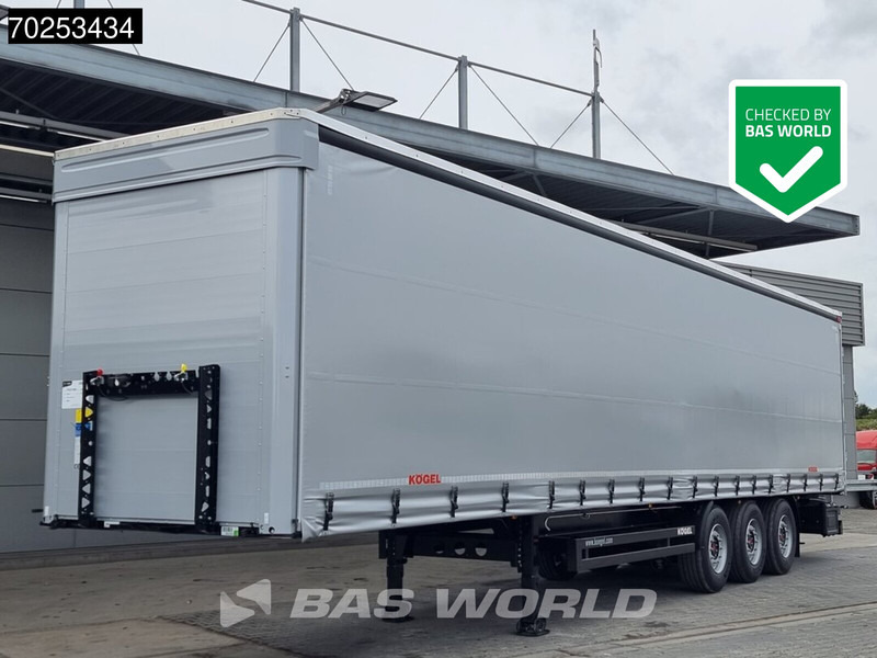 Kögel S24-1 3 axles NEW HUBDACH Liftachse Lifting+ Sliding Roof - نصف مقطورة ستارة: صورة 1 Kögel S24-1 3 axles NEW HUBDACH Liftachse Lifting+ Sliding Roof - نصف مقطورة ستارة: صورة 1