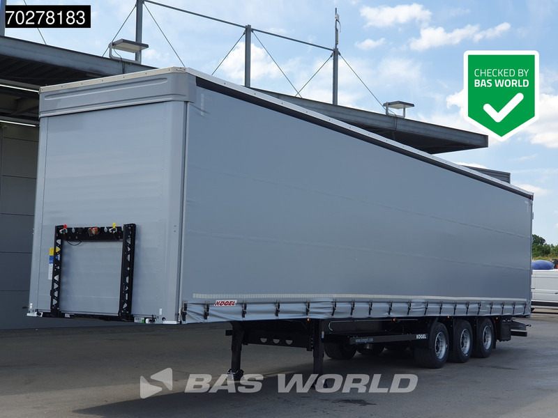 Kögel S24-1 MEGA Hefdak Schuifdak Liftas - نصف مقطورة ستارة: صورة 1 Kögel S24-1 MEGA Hefdak Schuifdak Liftas - نصف مقطورة ستارة: صورة 1