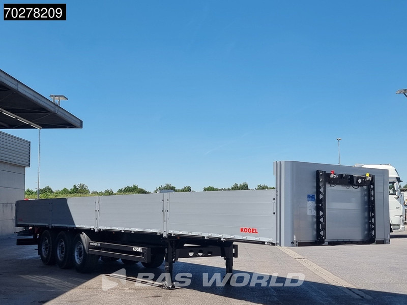 Kögel S24-1 OPEN Liftachse Bordwände - نصف مقطورة مسطحة: صورة 3 Kögel S24-1 OPEN Liftachse Bordwände - نصف مقطورة مسطحة: صورة 3