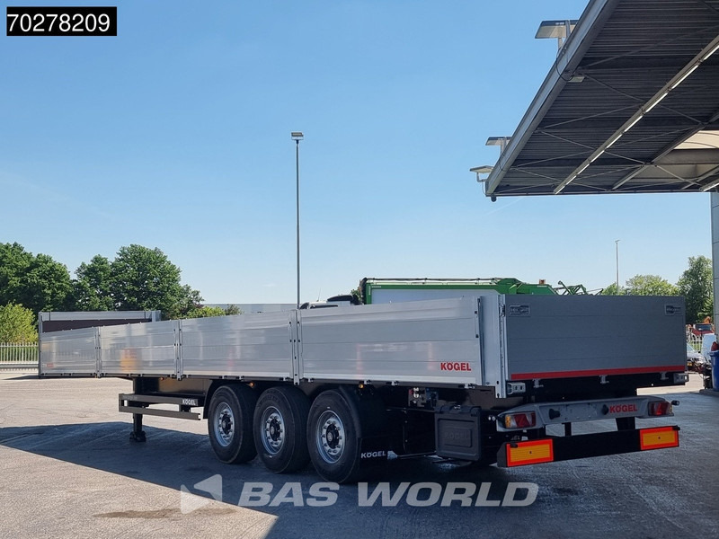 Kögel S24-1 OPEN Liftachse Bordwände - نصف مقطورة مسطحة: صورة 2 Kögel S24-1 OPEN Liftachse Bordwände - نصف مقطورة مسطحة: صورة 2