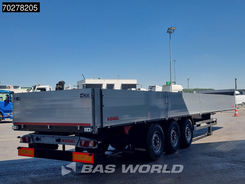 Kögel S24-1 OPEN Liftachse Bordwände - نصف مقطورة مسطحة: صورة 5 Kögel S24-1 OPEN Liftachse Bordwände - نصف مقطورة مسطحة: صورة 5