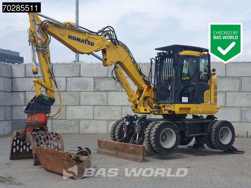 Komatsu PW118 MR -11 - حفارة دولاب: صورة 1 Komatsu PW118 MR -11 - حفارة دولاب: صورة 1