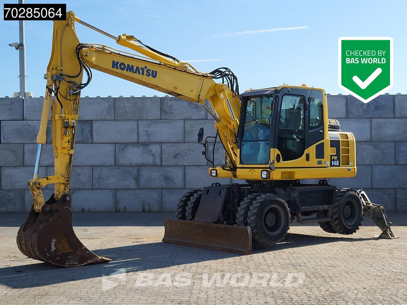 Komatsu PW148 -8 - حفارة دولاب: صورة 1 Komatsu PW148 -8 - حفارة دولاب: صورة 1