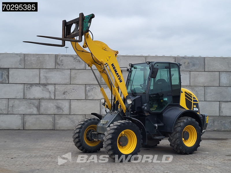 Komatsu WA100 M-7 BUCKET + FORKS - اللودر بعجل: صورة 3 Komatsu WA100 M-7 BUCKET + FORKS - اللودر بعجل: صورة 3