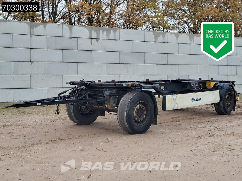 Krone AZ 20ft - مقطورة نقل الحاويات: صورة 1 Krone AZ 20ft - مقطورة نقل الحاويات: صورة 1