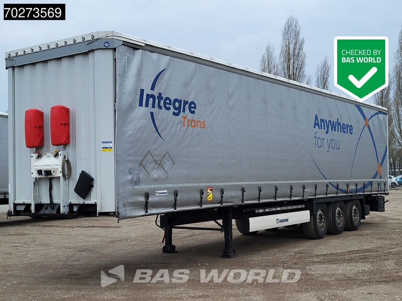 Krone SD 3 axles Edscha Anti-Vandalimus-Plane Alcoa's - نصف مقطورة ستارة: صورة 1 Krone SD 3 axles Edscha Anti-Vandalimus-Plane Alcoa's - نصف مقطورة ستارة: صورة 1