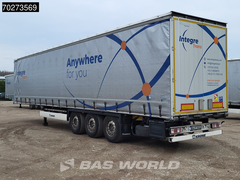 Krone SD 3 axles Edscha Anti-Vandalimus-Plane Alcoa's - نصف مقطورة ستارة: صورة 2 Krone SD 3 axles Edscha Anti-Vandalimus-Plane Alcoa's - نصف مقطورة ستارة: صورة 2