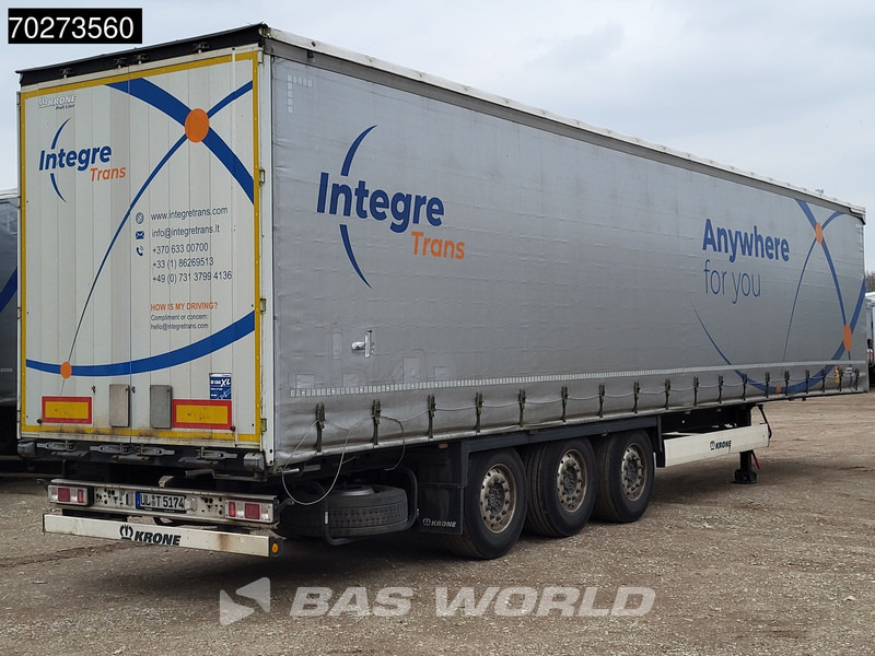 Krone SD 3 axles Edscha Anti-Vandalimus-Plane Alcoa's - نصف مقطورة ستارة: صورة 5 Krone SD 3 axles Edscha Anti-Vandalimus-Plane Alcoa's - نصف مقطورة ستارة: صورة 5
