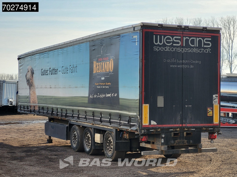 Krone SD 3 axles Forklift Lift+Lenkachse Kooiaap Palettenkasten SAF Sliding Roof - نصف مقطورة ستارة: صورة 2 Krone SD 3 axles Forklift Lift+Lenkachse Kooiaap Palettenkasten SAF Sliding Roof - نصف مقطورة ستارة: صورة 2
