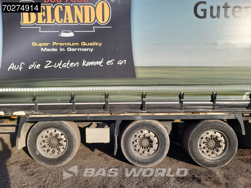 نصف مقطورة ستارة Krone SD 3 axles Forklift Lift+Lenkachse Kooiaap Palettenkasten SAF Sliding Roof: صورة 16