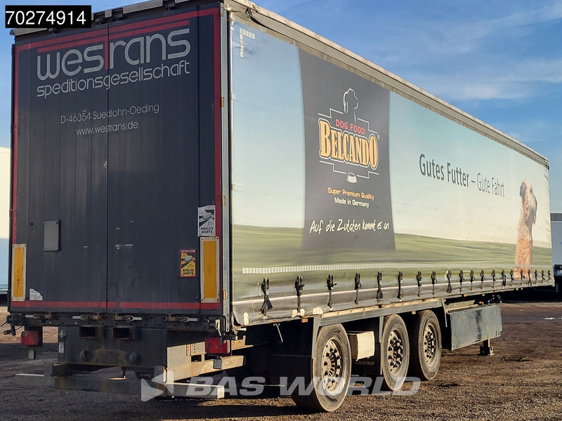 نصف مقطورة ستارة Krone SD 3 axles Forklift Lift+Lenkachse Kooiaap Palettenkasten SAF Sliding Roof: صورة 8