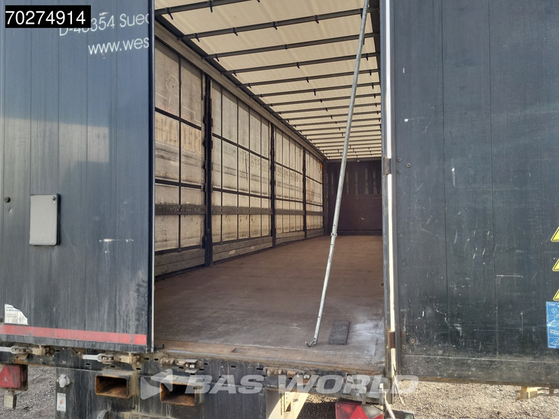 نصف مقطورة ستارة Krone SD 3 axles Forklift Lift+Lenkachse Kooiaap Palettenkasten SAF Sliding Roof: صورة 9