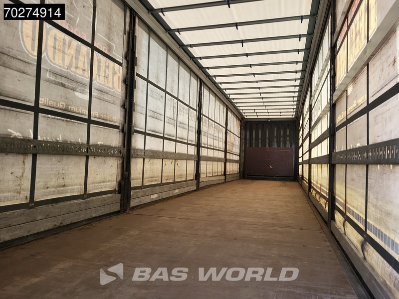 نصف مقطورة ستارة Krone SD 3 axles Forklift Lift+Lenkachse Kooiaap Palettenkasten SAF Sliding Roof: صورة 10