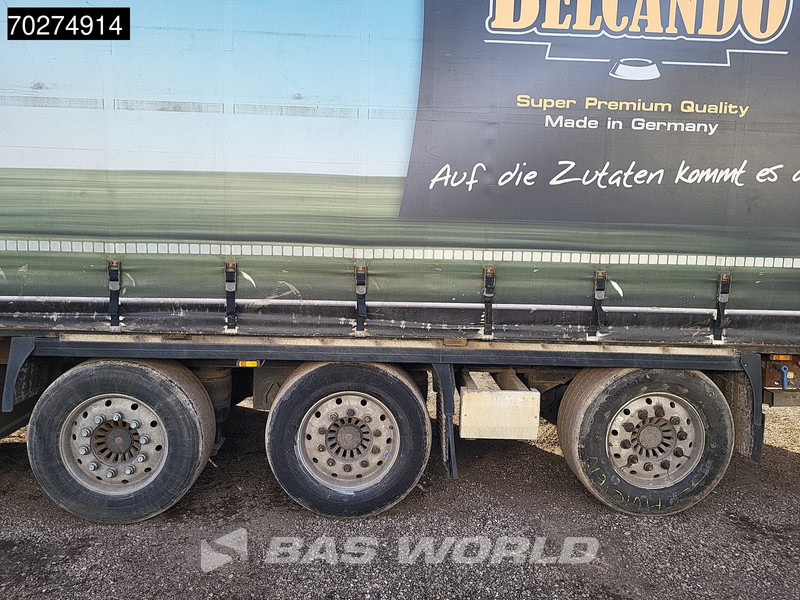 نصف مقطورة ستارة Krone SD 3 axles Forklift Lift+Lenkachse Kooiaap Palettenkasten SAF Sliding Roof: صورة 15