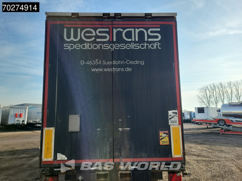نصف مقطورة ستارة Krone SD 3 axles Forklift Lift+Lenkachse Kooiaap Palettenkasten SAF Sliding Roof: صورة 7