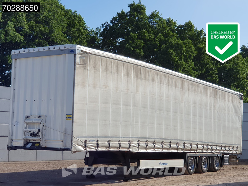 Krone SD 3 axles MEGA Schiebedach Hubdach - نصف مقطورة ستارة: صورة 1 Krone SD 3 axles MEGA Schiebedach Hubdach - نصف مقطورة ستارة: صورة 1