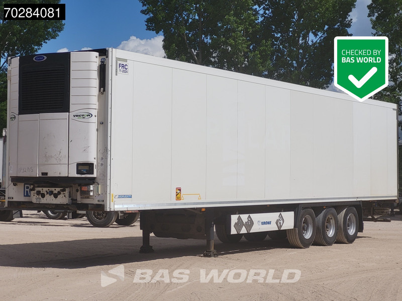 Krone SD 3 axles TÜV 01-26 Doppelverdampfer Doppelstock Blumenbreit Schiebewand - نصف مقطورة مُبرِّدة: صورة 1 Krone SD 3 axles TÜV 01-26 Doppelverdampfer Doppelstock Blumenbreit Schiebewand - نصف مقطورة مُبرِّدة: صورة 1