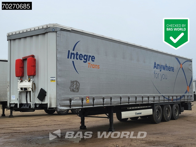 Krone SD 3 axles - نصف مقطورة ستارة: صورة 1 Krone SD 3 axles - نصف مقطورة ستارة: صورة 1