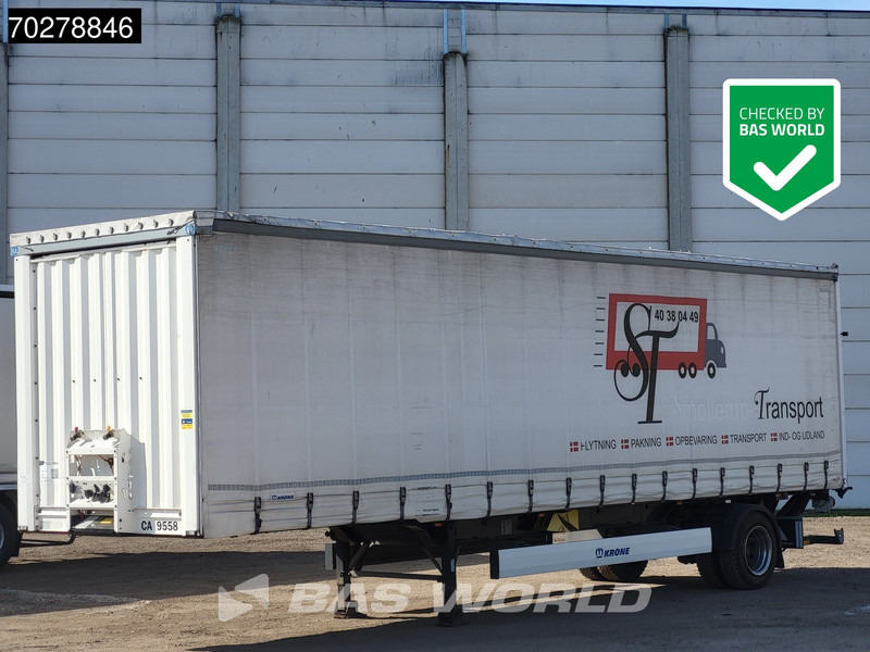 Krone SE City Steering Axle Tailgate LBW - نصف مقطورة ستارة: صورة 1 Krone SE City Steering Axle Tailgate LBW - نصف مقطورة ستارة: صورة 1