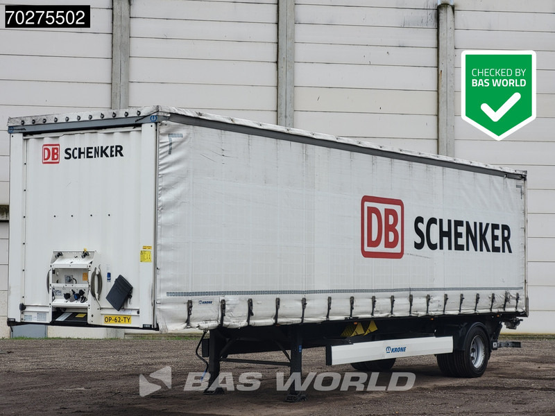 Krone SE City Tailgate Sliding Roof Anti vandalism Steering Axle - نصف مقطورة ستارة: صورة 1 Krone SE City Tailgate Sliding Roof Anti vandalism Steering Axle - نصف مقطورة ستارة: صورة 1