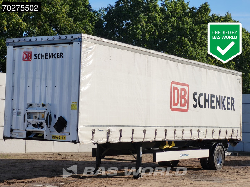 Krone SE City Tailgate Sliding Roof Anti vandalism Steering Axle - نصف مقطورة ستارة: صورة 1 Krone SE City Tailgate Sliding Roof Anti vandalism Steering Axle - نصف مقطورة ستارة: صورة 1