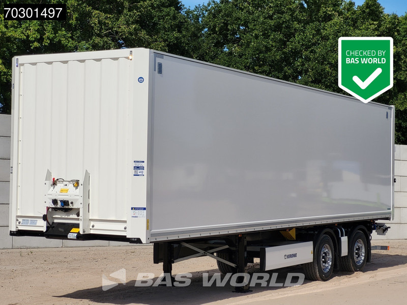 Krone SZ City NEW Lift+Lenkachse Tail Lift - نصف مقطورة صندوق مغلق: صورة 1 Krone SZ City NEW Lift+Lenkachse Tail Lift - نصف مقطورة صندوق مغلق: صورة 1