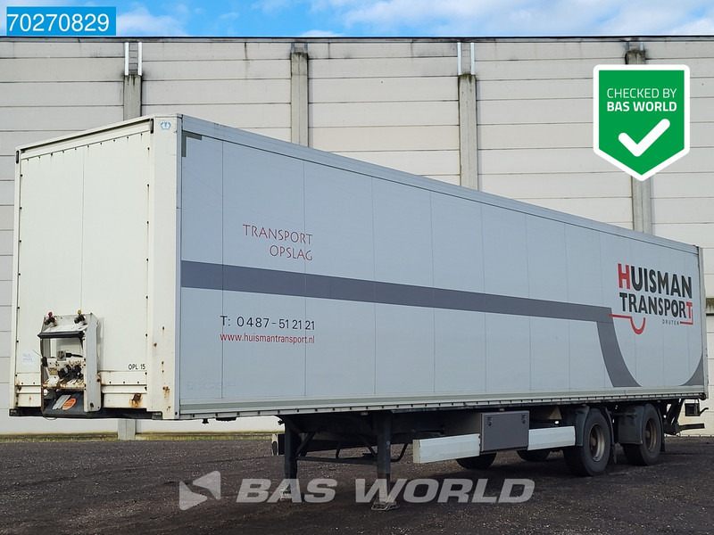 Krone SZ TÜV 06/25 Lenkachse Tailgate - نصف مقطورة صندوق مغلق: صورة 1 Krone SZ TÜV 06/25 Lenkachse Tailgate - نصف مقطورة صندوق مغلق: صورة 1