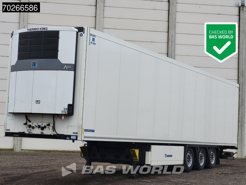 Krone Thermo King A400 ATP Valid - Doppelstock Blumenbreit Liftachse Palettenkasten - نصف مقطورة مُبرِّدة: صورة 1 Krone Thermo King A400 ATP Valid - Doppelstock Blumenbreit Liftachse Palettenkasten - نصف مقطورة مُبرِّدة: صورة 1