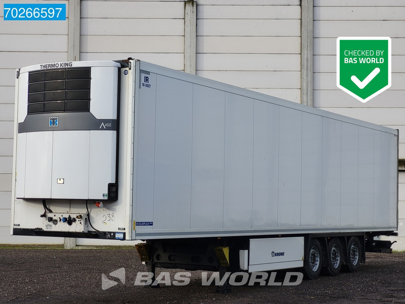 Krone Thermo King A400 Doppelstock Blumenbreit Liftachse Palettenkasten - نصف مقطورة مُبرِّدة: صورة 1 Krone Thermo King A400 Doppelstock Blumenbreit Liftachse Palettenkasten - نصف مقطورة مُبرِّدة: صورة 1