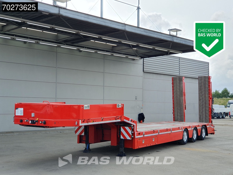 Langendorf S3L NL-Trailer Lift+Lenkachse ALCOA Ramps - عربة منخفضة مسطحة نصف مقطورة: صورة 1 Langendorf S3L NL-Trailer Lift+Lenkachse ALCOA Ramps - عربة منخفضة مسطحة نصف مقطورة: صورة 1