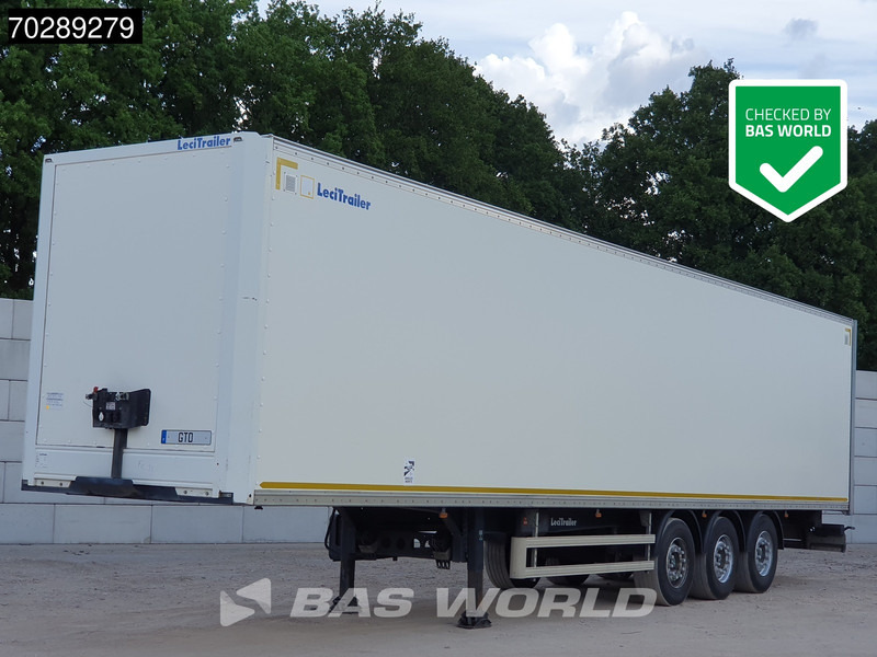 Lecitrailer 3E20 3 axles Liftachse Rolltor - نصف مقطورة صندوق مغلق: صورة 1 Lecitrailer 3E20 3 axles Liftachse Rolltor - نصف مقطورة صندوق مغلق: صورة 1