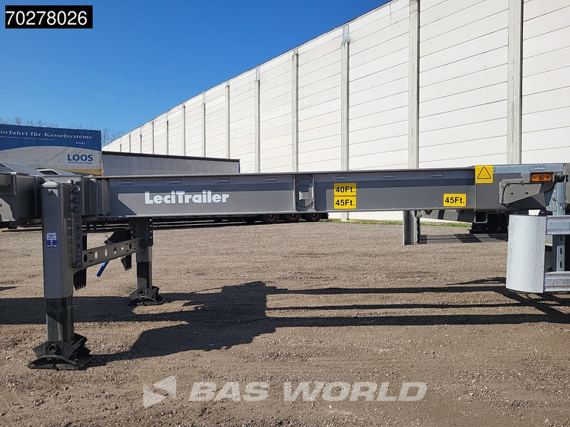 Lecitrailer SR3EC 3 axles UNUSED Liftachse Multi'45 - نصف مقطورة لنقل الحاويات: صورة 5 Lecitrailer SR3EC 3 axles UNUSED Liftachse Multi'45 - نصف مقطورة لنقل الحاويات: صورة 5