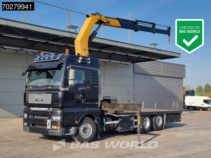 MAN TGA 26.430 6X2 Palfinger PK32080 Kran Crane Manual Liftachse Euro 4 - شاحنات مسطحة, شاحنة كرين: صورة 1 MAN TGA 26.430 6X2 Palfinger PK32080 Kran Crane Manual Liftachse Euro 4 - شاحنات مسطحة, شاحنة كرين: صورة 1