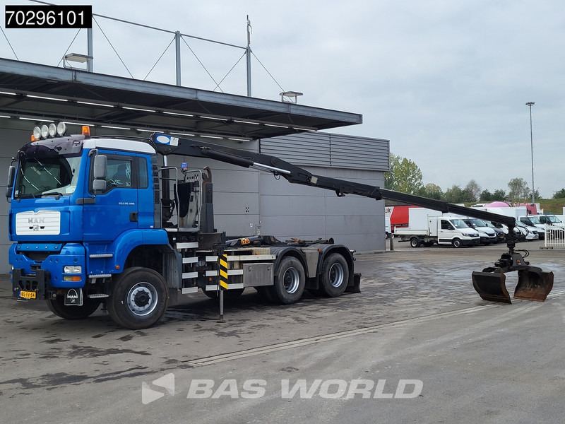 MAN TGA 26.480 TGA 6X6 NL-Truck 26Ton HYVA HMF 1643 Z2 Crane Big-Axle Manual Euro 2 - شاحنة ذات خطاف, شاحنة كرين: صورة 5 MAN TGA 26.480 TGA 6X6 NL-Truck 26Ton HYVA HMF 1643 Z2 Crane Big-Axle Manual Euro 2 - شاحنة ذات خطاف, شاحنة كرين: صورة 5