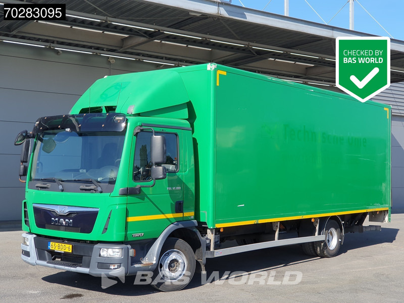 MAN TGL 12.180 4X2 12tons NL-Truck Automatic 1500kg Ladebordwand Euro 6 - شاحنة مقفلة: صورة 1 MAN TGL 12.180 4X2 12tons NL-Truck Automatic 1500kg Ladebordwand Euro 6 - شاحنة مقفلة: صورة 1