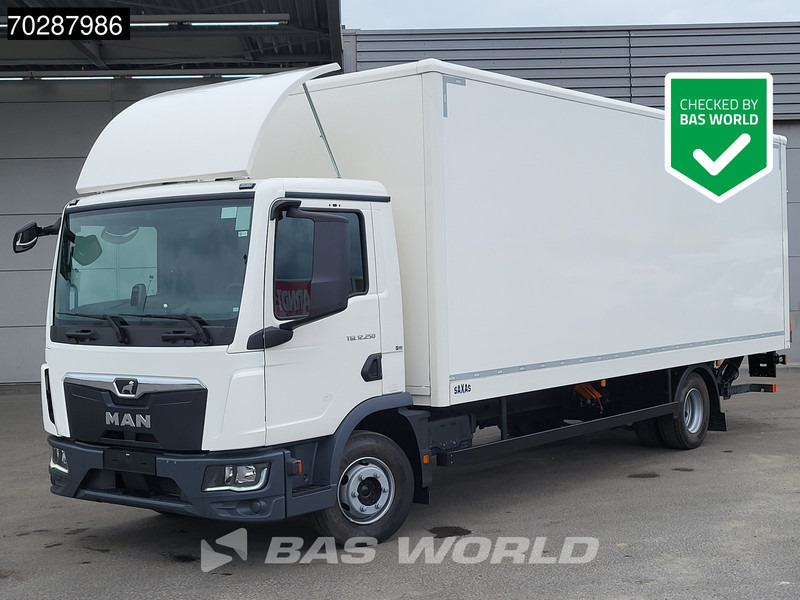 MAN TGL 12.250 4X2 12tonner LOW Mileage 1500kg Ladebordwand Automatic Euro 6 - شاحنة مقفلة: صورة 1 MAN TGL 12.250 4X2 12tonner LOW Mileage 1500kg Ladebordwand Automatic Euro 6 - شاحنة مقفلة: صورة 1