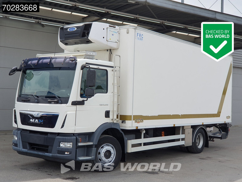 MAN TGM 15.250 4X2 Carrier Supra 850 Cooler Tailgate Euro 6 - شاحنة الفريزر: صورة 1 MAN TGM 15.250 4X2 Carrier Supra 850 Cooler Tailgate Euro 6 - شاحنة الفريزر: صورة 1